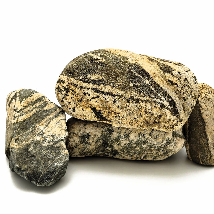 Brookstone Hardscape 44 Lbs. Box Medium Size Stones 5" to 7" rock and stone Lifegard Aquatics