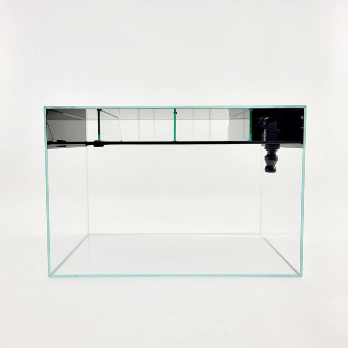 10 Gallon Ultra Low Iron CRYSTAL Aquarium with Built in Back Filter Aquarium Lifegard Aquatics