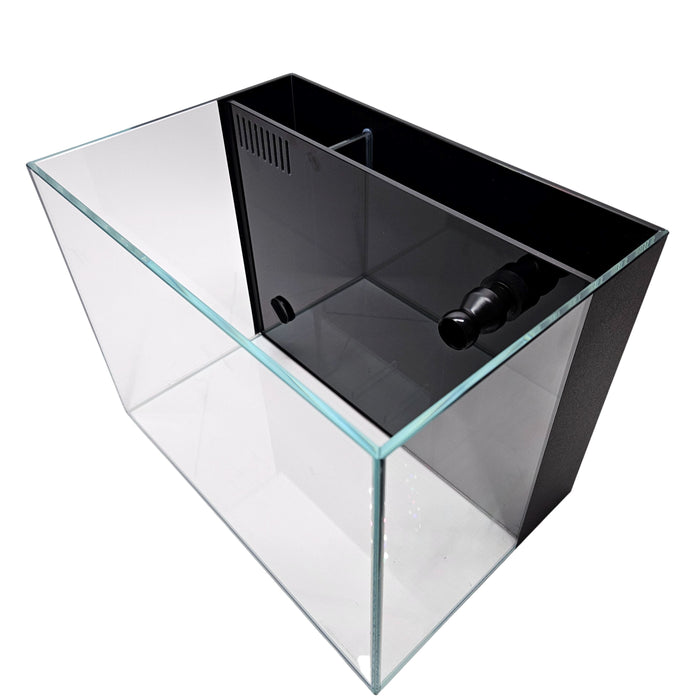 4 Gallon Ultra Low Iron CRYSTAL Aquarium with Built in Back Filter Aquarium Lifegard Aquatics