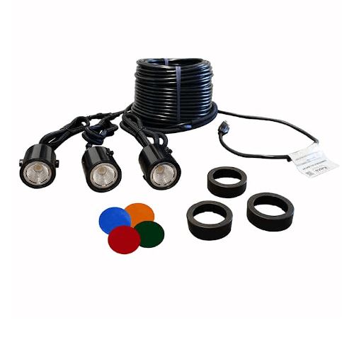 Kasco LED Composite Lighting for 1/2 - 1 HP Fountains (3 Fixtures) Fountains KASCO