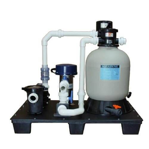 Aquadyne Plug & Play Mounted Filtration Systems 2000 for Freshwater All External Pumps AQUADYNE