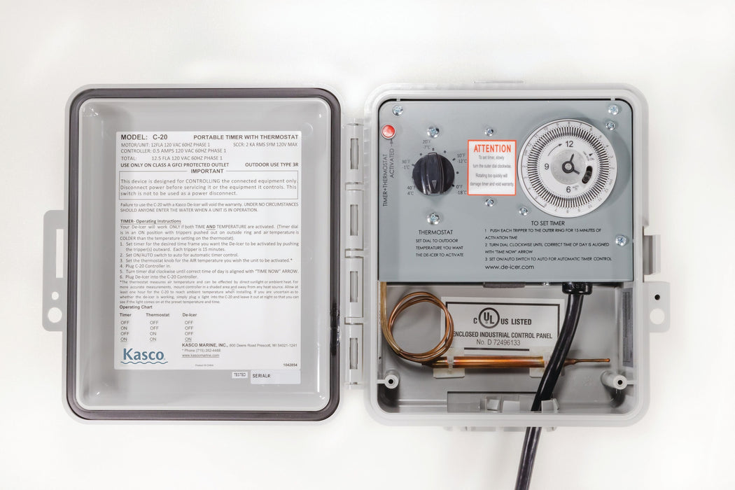 Kasco C-20 Timer & Temperature Control for De-icers Kasco KASCO