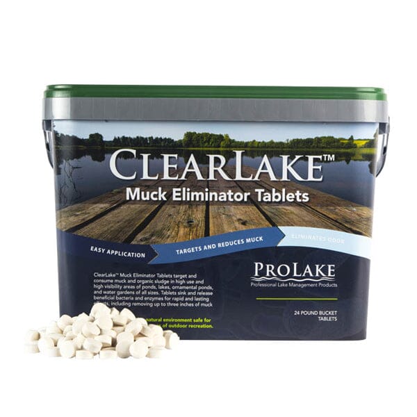 ClearLake Muck Eliminator Tablets Lake Management ProLake ClearLake Muck Eliminator Tablets 24 lbs.