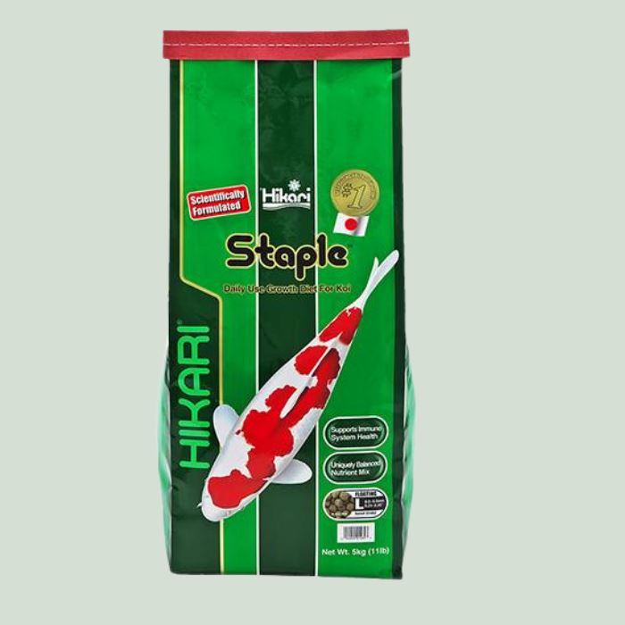 Hikari Staple Koi Food - Floating, Large Pellets 11 lbs. Fish Supplies Hikari