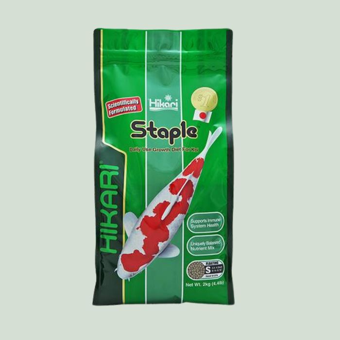 Hikari Staple Koi Food - Floating, Small Pellets, 4.4 lbs. Fish Supplies Hikari