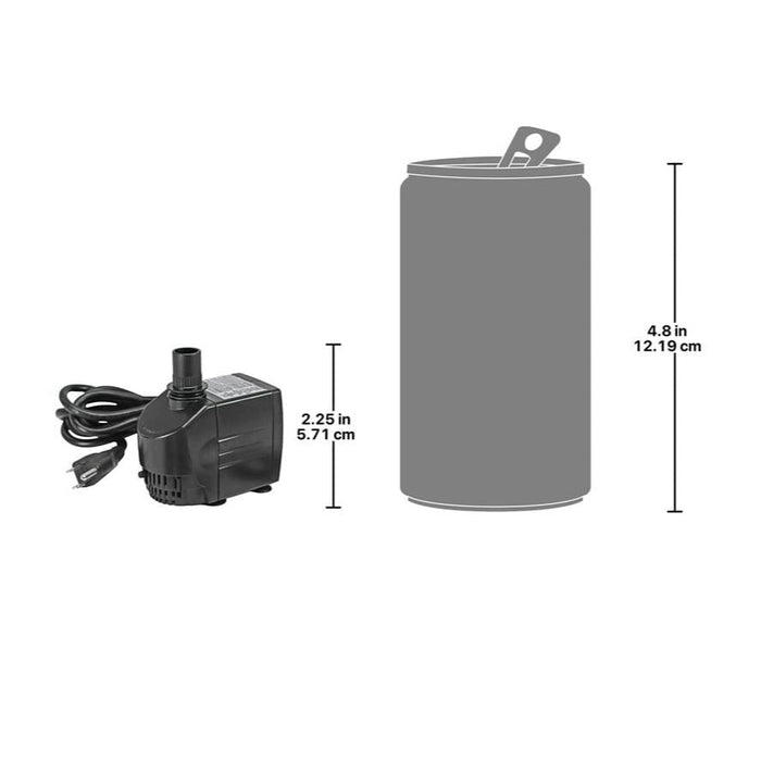 UL-Listed, Indoor/Outdoor, 120 GPH Pump Kit Fountain Accessories Design Toscano