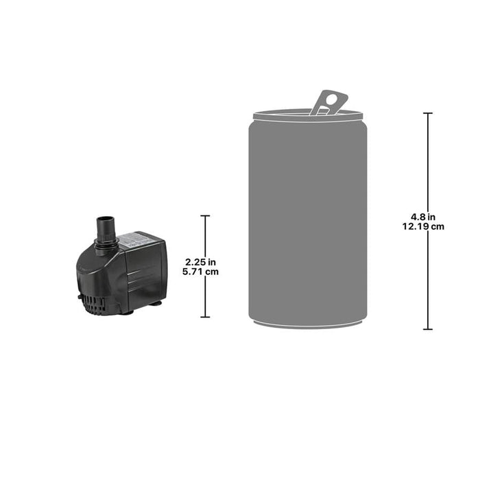 Indoor/Outdoor, 290 GPH Pump Kit Fountain Accessories Design Toscano