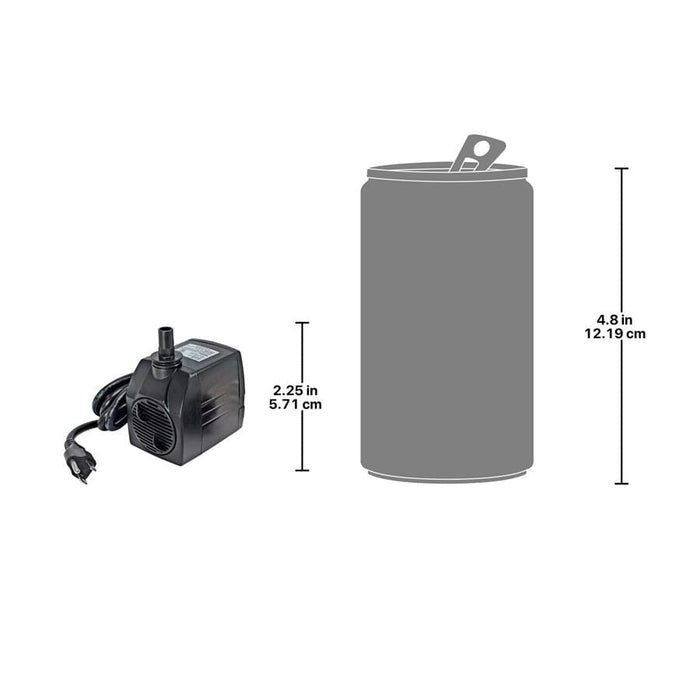 Indoor/Outdoor, 400 GPH Pump Kit Fountain Accessories Design Toscano