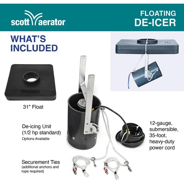 Scott Aerator De-Icer, Floating Lake Management SCOTT AERATOR