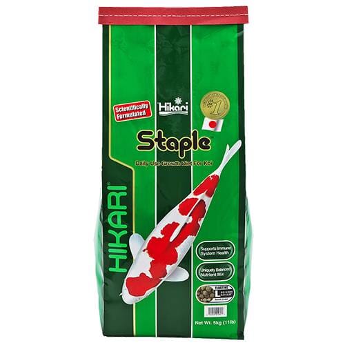 Hikari Staple Koi Food - Floating, Large Pellets 11 lbs. Fish Supplies Hikari