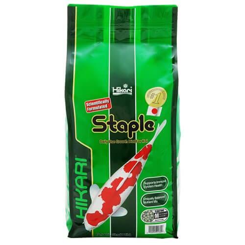 Hikari Staple Koi Food - Floating, Medium Pellets, 4.4 lbs. Fish Supplies Hikari