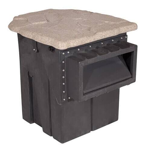 Blue Thumb Large Elite Skimmer w/ Natural Lid - 15" Skimmers for Ponds BLUE THUMB