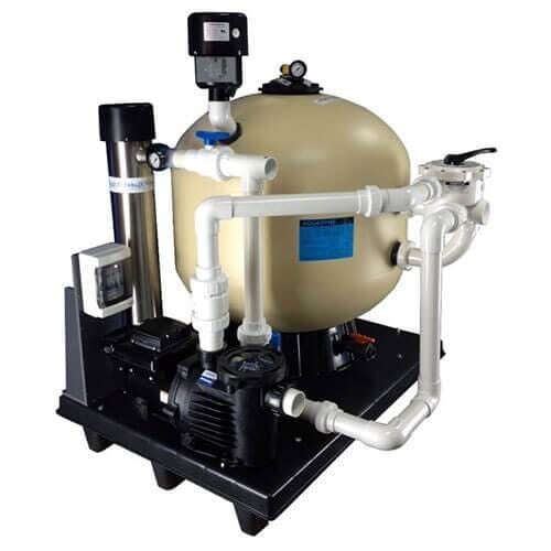 Aquadyne Plug & Play Mounted Filtration Systems 30000 for Freshwater All External Pumps AQUADYNE