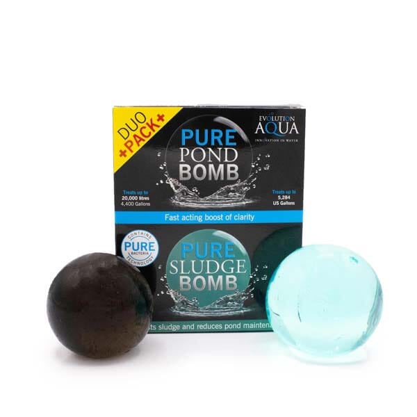 Evolution Aqua Pond Bomb & Sludge Bomb Duo Pack Treatments EVOLUTION AQUA
