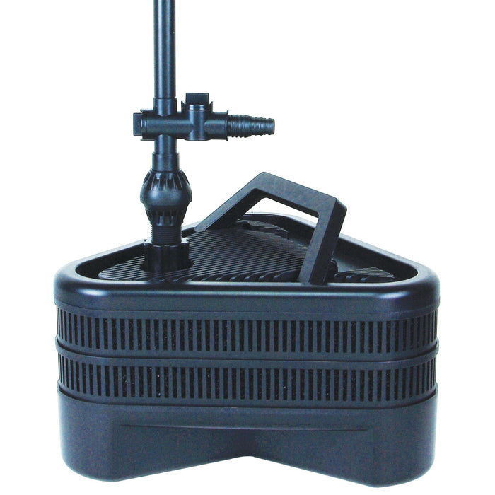 ALL-IN-ONE DOUBLE, for up to 1500 Gallons Quiet One® 3000 Pool, Fountain & Pond Pumps Lifegard Aquatics