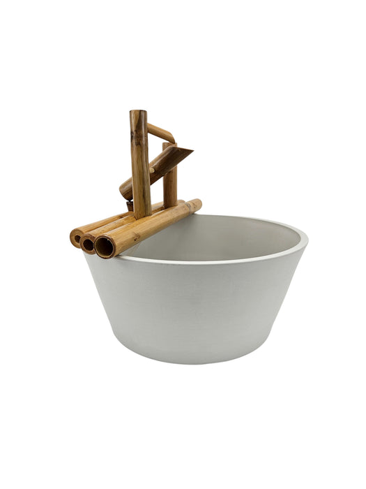18" Bamboo Rocking Fountain and Quiet One 100 Pump Fountains & Ponds Lifegard Aquatics