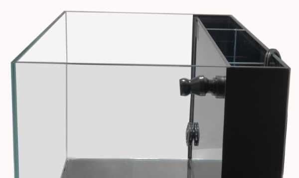 24 Gallon Ultra Low Iron CRYSTAL Aquarium Kit with Built in Back Filter Aquarium Lifegard Aquatics