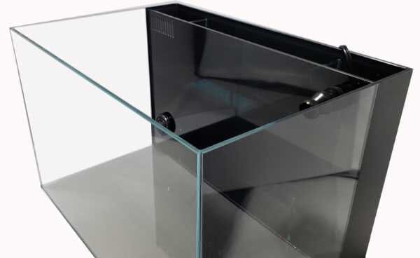24 Gallon Ultra Low Iron CRYSTAL Aquarium Kit with Built in Back Filter Aquarium Lifegard Aquatics