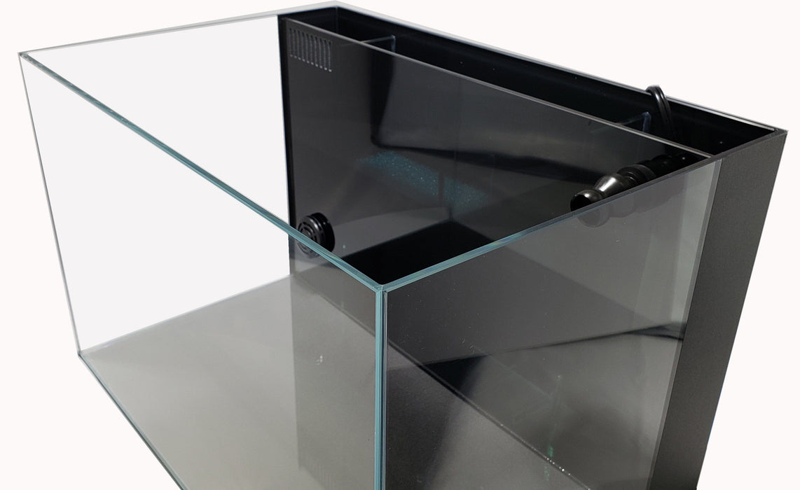 10 Gallon Ultra Low Iron CRYSTAL Aquarium with Built in Back Filter Aquarium Lifegard Aquatics