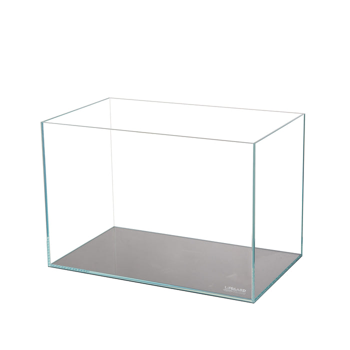 CRYSTAL Rimless Low Iron Ultra Clear Aquarium 6mm (17.11 gallons, 23.62" x 11.81" x 14.17") Aquarium Lifegard Aquatics