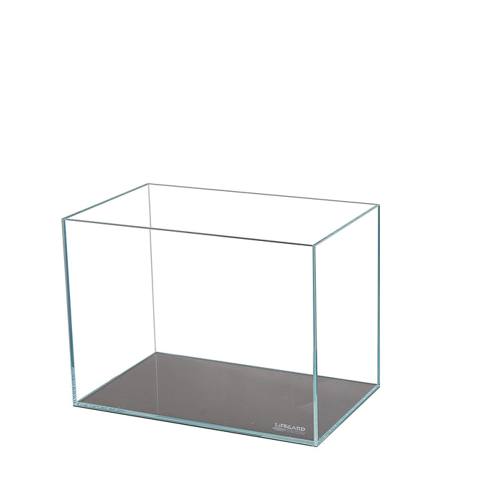 CRYSTAL Rimless Low Iron Ultra Clear Aquarium 5mm (5.44 gallons, 14.17" x 8.66" 10.24") Aquarium Lifegard Aquatics