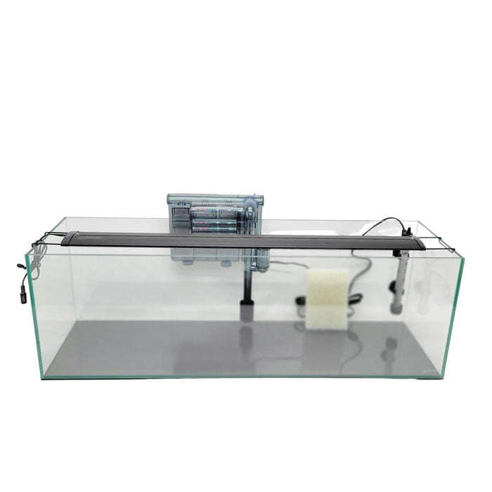 16 Gallon Ultra Low Iron Glass Bookshelf Aquarium Kit 6mm (33.85"x9.84"x11.02") Animals & Pet Supplies Lifegard Aquatics