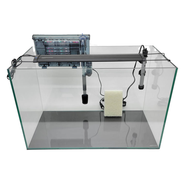 20 Gallon Rimless Clear Glass Aquarium 6mm Kit (24.40"x12.20"x15.74") Fish Supplies Lifegard Aquatics