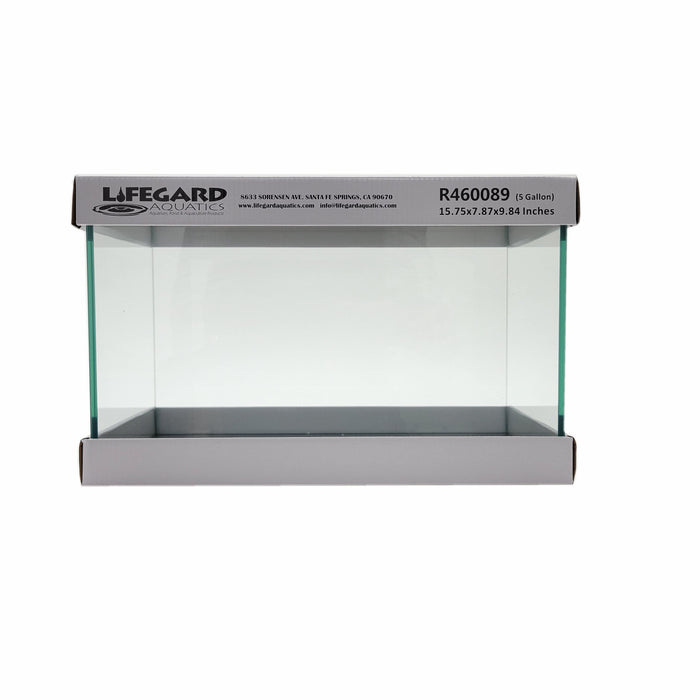 20 Gallon Rimless Clear Glass Aquarium 6mm Kit (24.40"x12.20"x15.74") Fish Supplies Lifegard Aquatics
