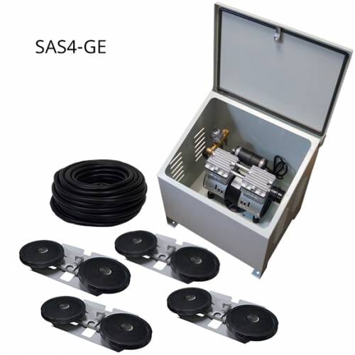 Savio Lake Aeration Systems 1 HP Aeration SAVIO 4 ( for 4 acres) 400 ft Ground Enclosure