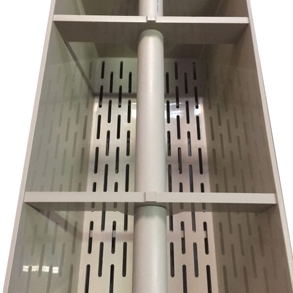 Sea Side Aquatics Medium 38" Bakki Shower w/ (3) 4" Outlets Sea Side Aquatics Sea Side Aquatic