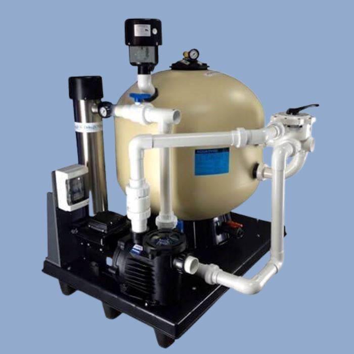 Aquadyne Plug & Play Mounted Filtration Systems 30000 for Freshwater All External Pumps AQUADYNE