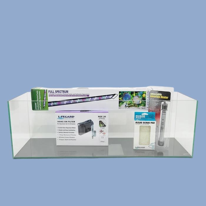 Bookshelf Aquarium Kit I 22 gallon fish tank I Lifegard Aquatics Pet Supplies Lifegard Aquatics