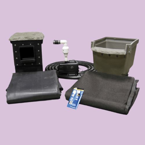 EasyPro MINI Pond Kit - Complete for 8' X 11' Pond Fountains & Ponds EasyPro