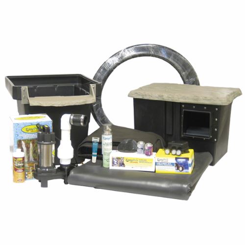 EasyPro I MEDIUM Pond Kit - Complete for 16' X 16' Pond Fountains & Ponds EasyPro