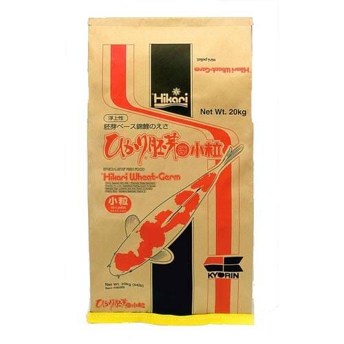 Hikari Wheat-Germ Koi Food - Floating, Small Pellets, 44 lbs. Fish Supplies Hikari