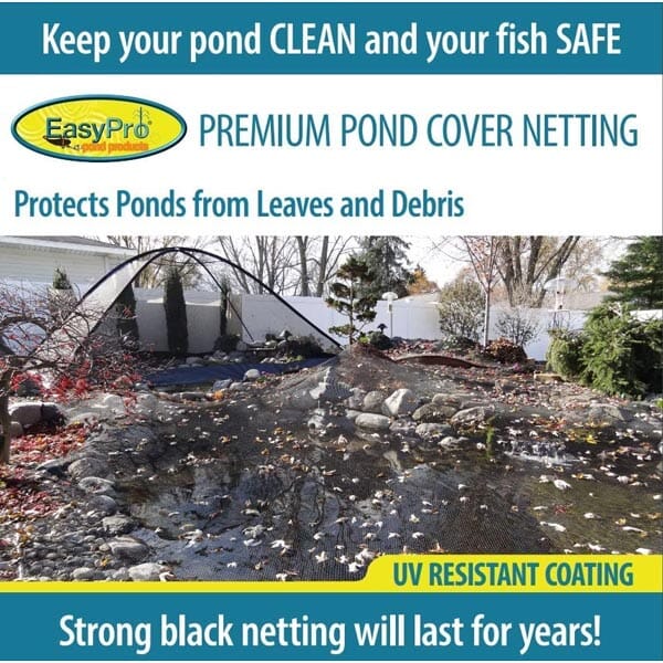 EasyPro Boxed Premium Pond Cover Netting - 100 ft. Rolls Water Garden Accessories EasyPro Pond