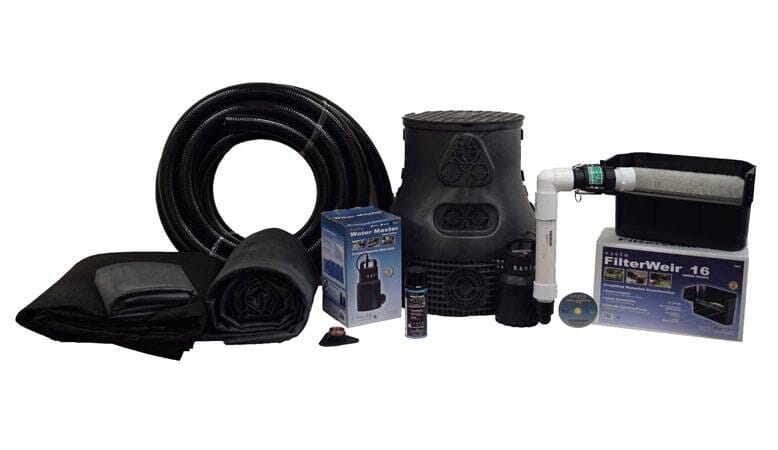 Savio Pond Free Waterfall Package 13' Pond Kits - Complete Pond SAVIO