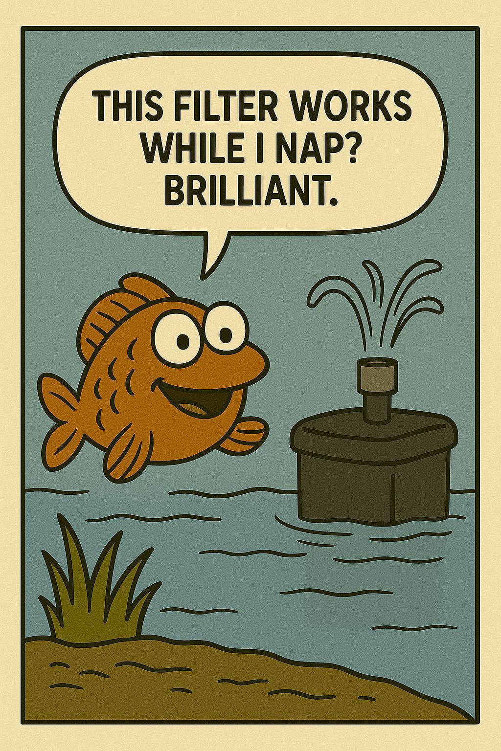 Illustration of Aquascaper Water Filtration Systems