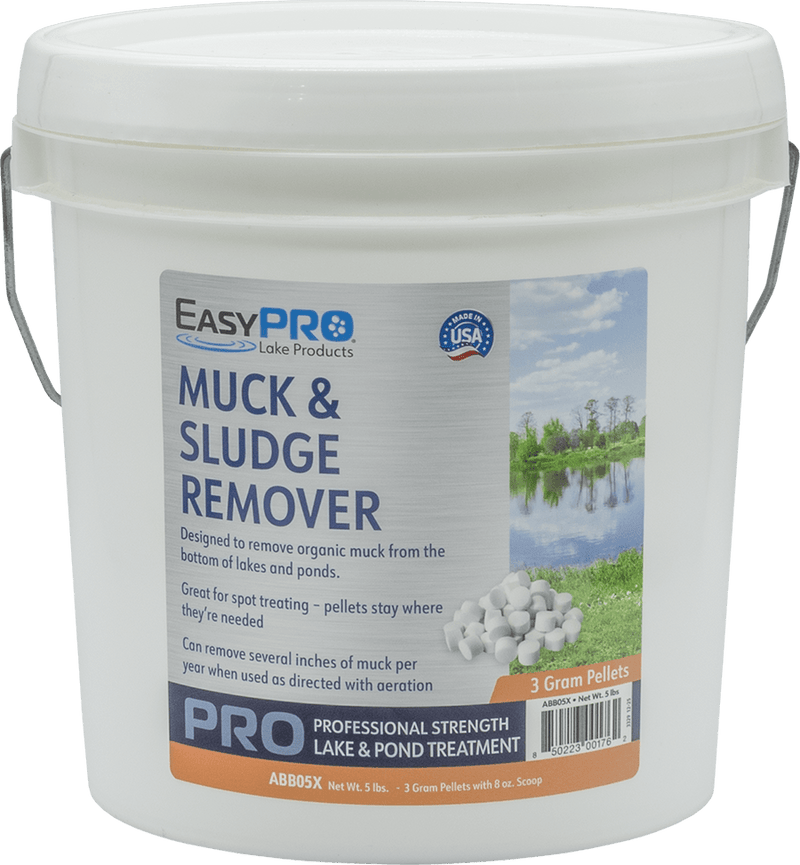 easypro1 - ABB05X Muck & Sludge Remover Pellets, 5 lb pail