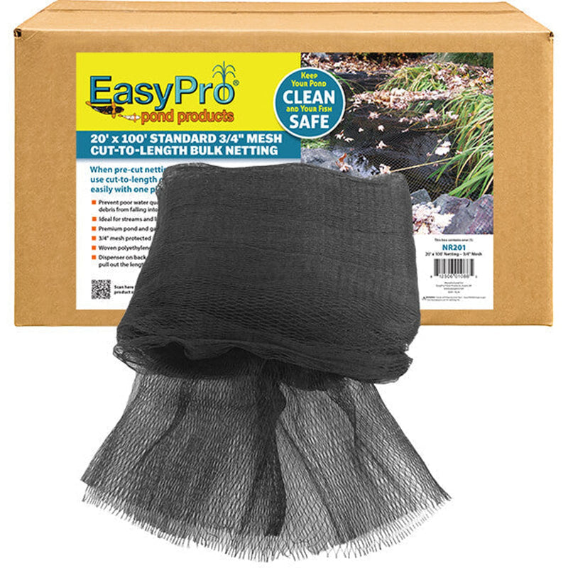NR201 3/4" / 20′ X 100′ Boxed Premium Pond Cover Netting product image