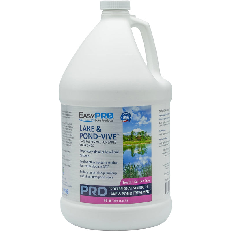 EasyPro Pond-Vive L Liquid Lake & Pond Bacteria, 1 Gallon - PB128 product image