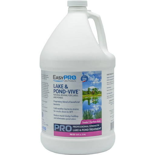 EasyPro Pond-Vive L Liquid Lake & Pond Bacteria, 1 Gallon - PB128 product image