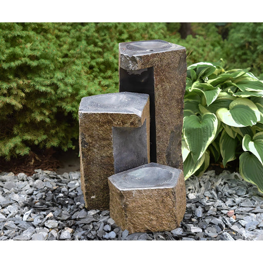 HBKL3 – Tranquil Décor Keyed Spillway XL Basalt Set product image