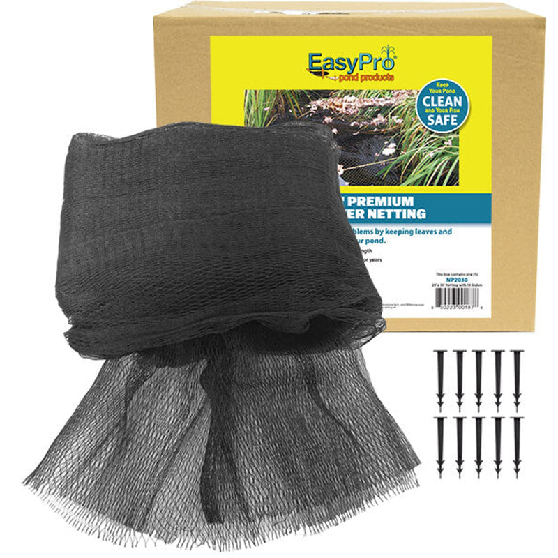 EasyPro 20' x 30' Prepackaged Premium Pond Cover Netting 3/4" - NP2030 product image