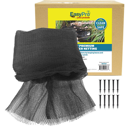 EasyPro 20' x 30' Prepackaged Premium Pond Cover Netting 3/4" - NP2030 product image