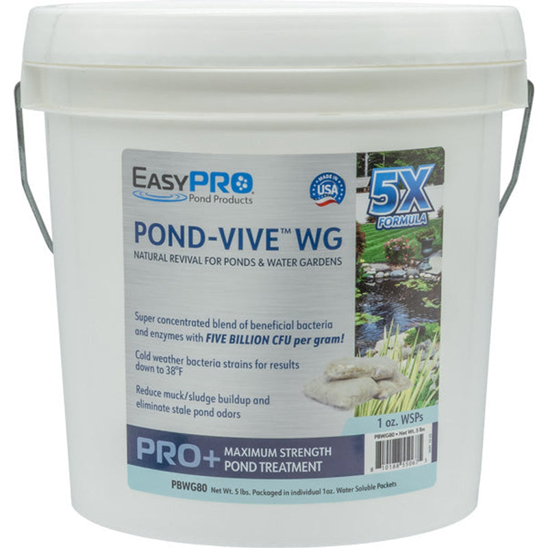 PBWG80 Pond-Vive™ WG Beneficial Bacteria Blend – 80ct. 1oz Water Soluble Packs product image