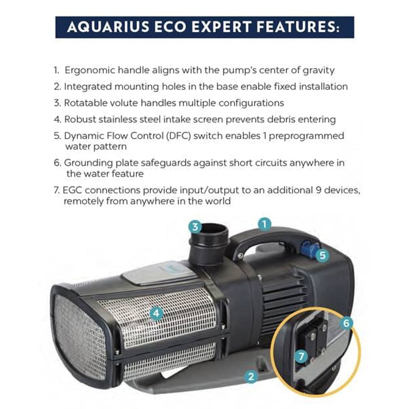 Oase Aquarius Eco Expert 7300 Pump Pumps OASE 