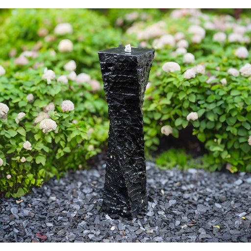 HBTR39K Tranquil Décor – Twisted Basalt Fountain Complete Kit – 39″ product image