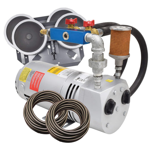 PA50W Rotary Vane Pond Aeration System- 1/4 HP Kit with Quick Sink Tubing product image
