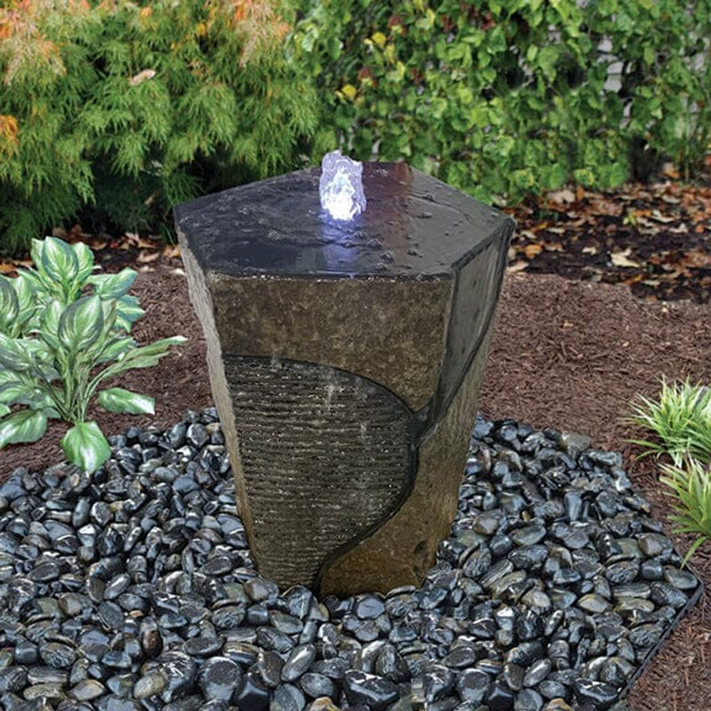 easypro1 - HBRS36K Tranquil Décor Costola Basalt Fountain Complete Kit – 36″ Easy Pro 